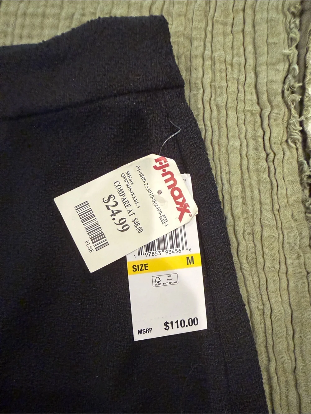 Michael Kors new skirt tags